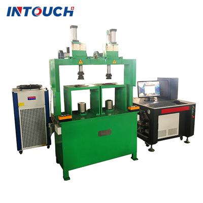 China Automatic Continuous Fiber Laser Welding Machine Aluminum Electric Metal Stainless Steel Kettle Double Station In China for sale