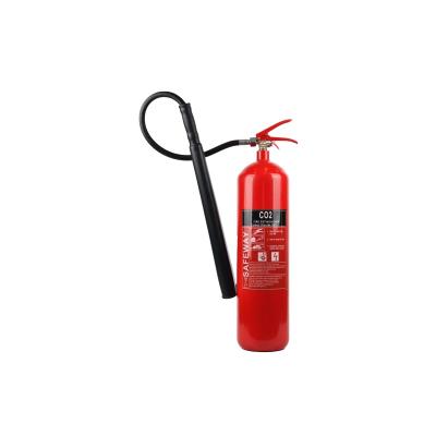 China 27 Bar CO2 Fire Extinguisher 140mm Brass Valve 5kg Carbon Dioxide Fire Extinguisher for sale