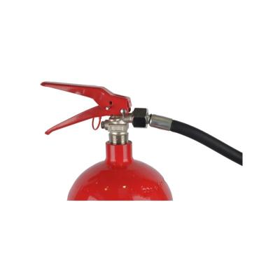 China 140mm Carbon Steel CO2 Fire Extinguisher 6kg Carbon Dioxide Fire Extinguisher for sale