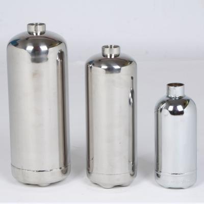 China Stainless Steel Red Empty Fire Extinguisher Cylinder  3.5kg Weight for sale