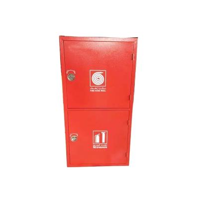 China Industrial Corrosion Resistant Fire Hose Cabinets Open Type Fire Hydrant Cabinet for sale