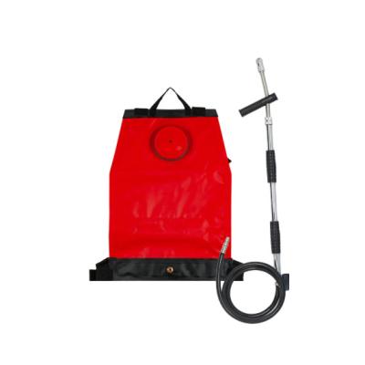 China Mochila plegable roja para extinción de incendios, mochila con rociador de agua de 20 l en venta