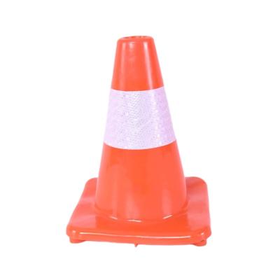 China PE Orange Weather Resistant High Visibility Traffic Safety Cone For Outdoor for sale