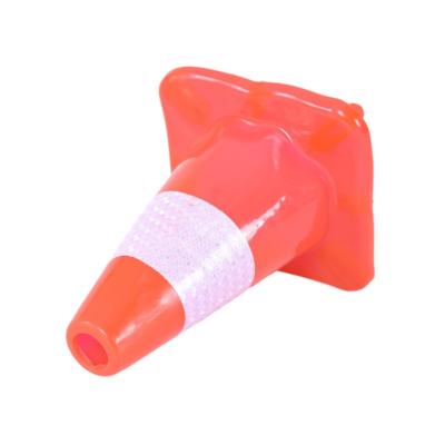 China Windproof Traffic Safety Cone With Bright Orange Color for sale