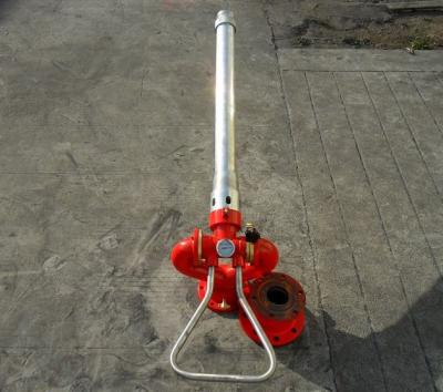 China Cuerpo de pistola de aleación de aluminio Equipo de lucha contra incendios Rotación horizontal de 360 grados en venta