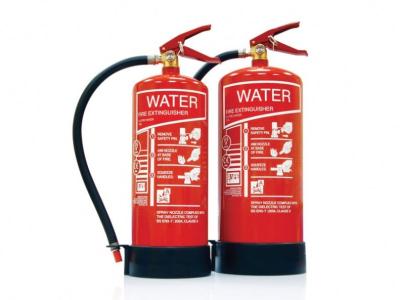 China CE EN3 10L Water Filled Fire Extinguisher Pressurized Fires Caused By Flammable Gas for sale