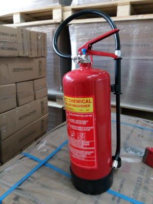 China 27 Bar Wet Chemical Fire Extinguisher 2l Red 5-60C Temperature Range for sale