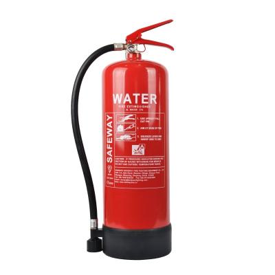 China 12L Water Fire Extinguisher 550mm BSI Portable Water Mist Fire Fighting System for sale