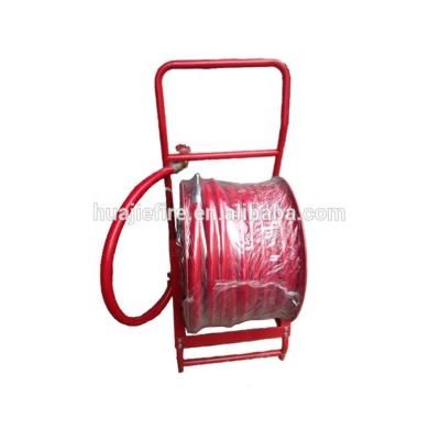 China Equipamento manual de borracha sintético da luta contra o incêndio do rolo 525mm do carretel da mangueira de fogo à venda