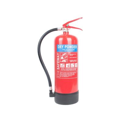 China 6kg BSI EN3 Portable Dry Powder Chemical Fire Extinguisher For Fire Fighting for sale