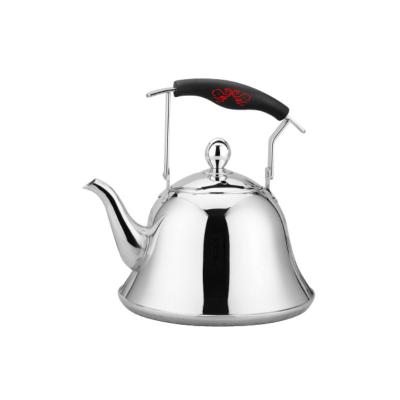 China DF Trading House Selling Uu Teapot Viable Hot Gooseneck Pour Over Coffee Kettle Stainless Steel Gas Stovetop Water Kettle Fast Heating for sale