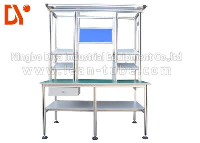 China Anti Static Aluminium Profile Workbench Lightweight ISO9001 Certification for sale