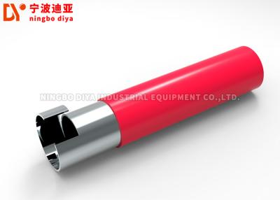 China Colorful Lean Tube PE Coated Pipe 0.8 - 2.0mm Thinckness Connected With Joints for sale