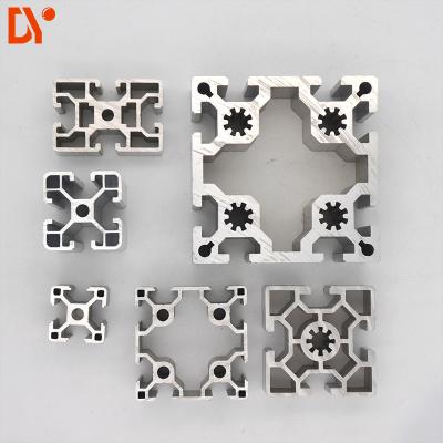 China Oem 40x40 Aluminum Profile Extrusion Linear Rail T Slot 4040 for sale