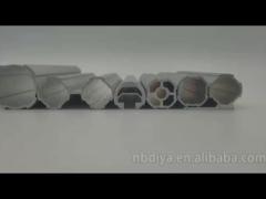 Aluminium alloy  round flexible pipes aluminium lean pipe for workbench