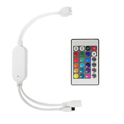 China 2021 Hot Selling ABS+PC WIFI Mobile Phone APP Smart Voice Control With Remote Control For Strip Smart Light Controller for sale