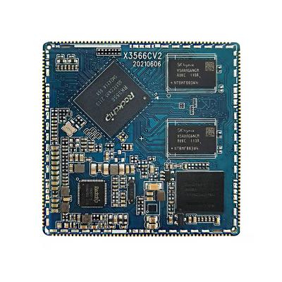 China IOT RK3566 Core Board Quad Core 64 Module GPU NPU ISP Bit Industrial Control IOT AI DDR4 Dual Channel USB PCIE 22nm RK3566 for sale