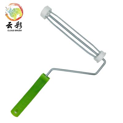 China Cage High Quality Good Painting 9 Inch Various Types Of Roller Brush Handles Quick Release Cage Frame for sale