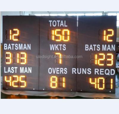 China Outdoor Cricket Scoreboard Customize , Wireless Controller for sale