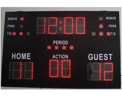 China Wireless LED Multi-sport Scoreboard ULED Scoring Standard Model for sale