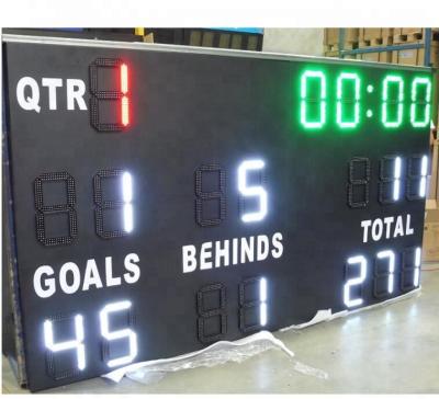 China Outdoor AFL Wireless Control Marking Scoreboard for sale