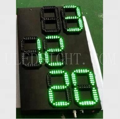 China Waterproof Scoreboard LED Green Color For Lawn Bowls for sale