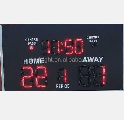 China Electronic Digital Scoreboard For Netball AU Standard Customize for sale