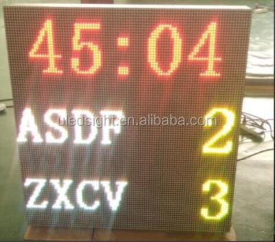 China New Design P10 Scoreboard Scoreboard LED Display Scoreboard For Sale for sale