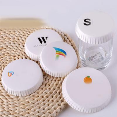 China Hotel Non-Refillable Custom Use Printing Private Label Paper Cup Lids Disposable Paper Cup Cover for sale