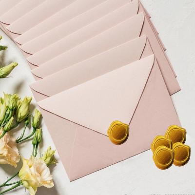 China Decoration OEM ODM Envelope Use Private Gold Sealing Wax Self Adhesive Stickers for sale