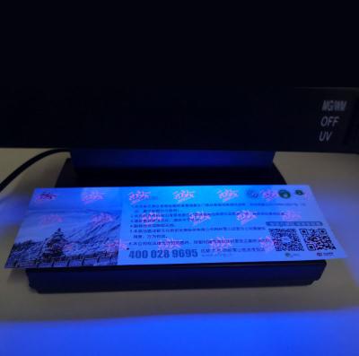 China Ticket Vouchers Security Printing Water Mark Security Thread Anti-counterfeiting Professional Printing for sale