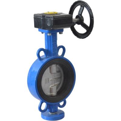 China General factory direct butterfly valve wafer type for 100% safety for sale