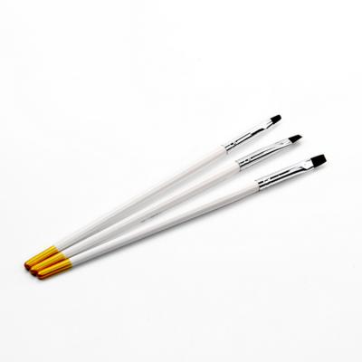 China Nail Art Gel Brushes NAIL JUM Nail Art Painting Brushes Gel Glitter Drawing UV Painting Brushes for sale