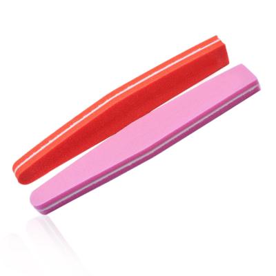 China Double Sides Sponge Nail Folder Nail Salon Rose Professional Nail Block Buffer Double Nail Art Tools for sale