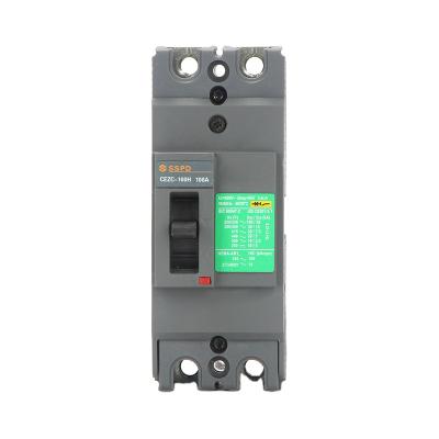 China distribution network CEZC 2 pole mccb mouded case circuit breaker 100 amp MCCB 18kA for sale