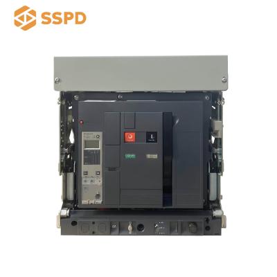 China High quality SSPD Masterpact NW32 ACB 3200A 3P Mic2.0A drawout low voltage type 65kA for sale