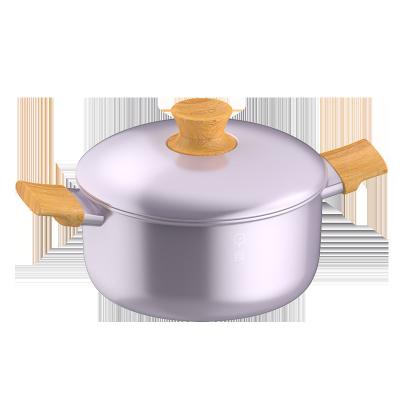 China ASD Hot Selling High Quality Aluminum Alloy 20cm Soup Pot Non-Stick Coating Soup Pot Stew Pot Pot Viable for sale