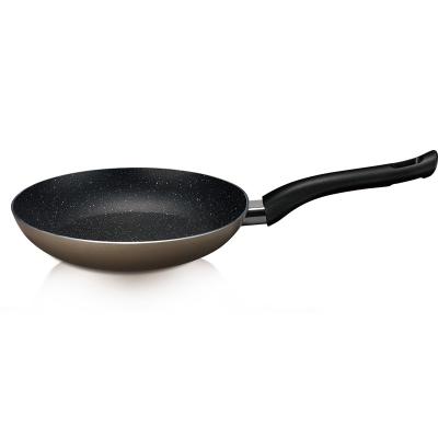 China ASD Modern Hot Selling High Quality Aluminum Frying Pan Cooking Pot Marble Coating Non Stick Pan for sale