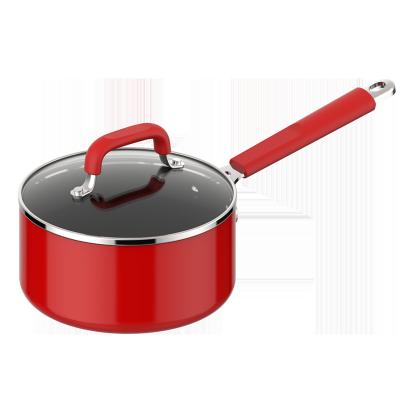 China ASD Home Cooking Sustainable Cooking Aluminum Milk Pot Non Stick Sauce Pan Sustainable Induction for sale