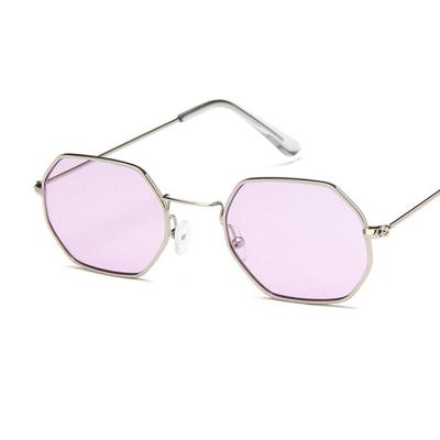 China Fashion sunglasses good selling retro vintage metal sunglasses women ladies sunglasses men purple round sunglasses round popular for sale