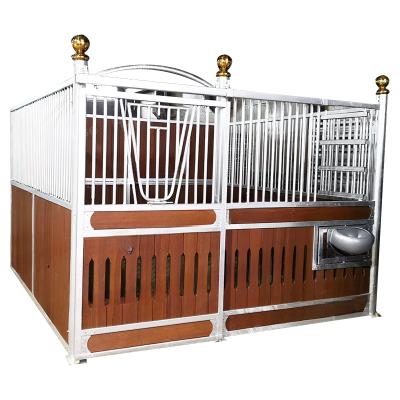 China European Style Horse Stable Stainless Steel Trusses Easy Installation Durable Indoor Horse Stable for sale