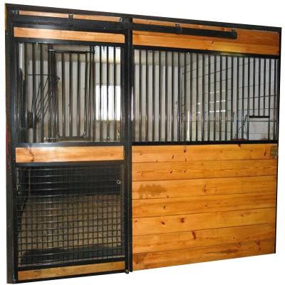 China Farms Used Portable Horse Stalls Wooden Cheap Horse Equipment Stable for sale