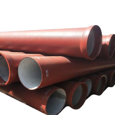 China Fluid Pipe Di Pipe K9 Malleable Cast Iron Pipe With Waterproof Protective Layer for sale