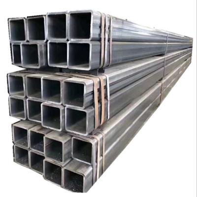 China High Quality Structural Fluid Pipe S275 S355 Carbon Steel Square And Rectangular Seamless Steel Pipe / Tube for sale