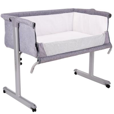 China EUROPEAN Portable Crib Baby Folding Bed Newborn Baby Cradle for sale