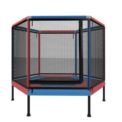 China With Protective Mini Indoor Trampoline With Safety Net Net For Baby Kid Children for sale