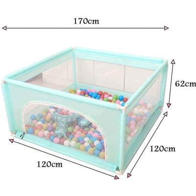 China EUROPEAN Baby Playpen Playground Center Toddler Children Safety Household Portable Safety Guardrails for sale