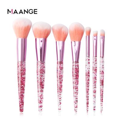 China Angular Blush Professional Maange Private Label Bling Makeup Brush Set Professional Luxury Cosmetics For Makeup for sale