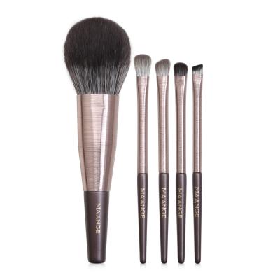 China Smudge Brush Maange Brush Makeup Set Wholesale 5PCS Professional Makeup Brush Set For Eye for sale