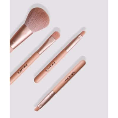 China 2021 Mini Dressers Make Up 4pcs Custom Logo Personalized Makeup Brushes Premium for sale